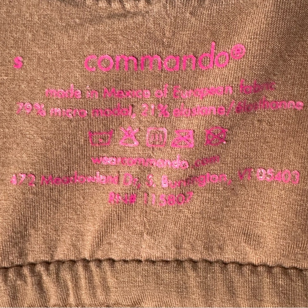 Commando Butter Comfy Bralette in Toffee - Picture 4 of 6